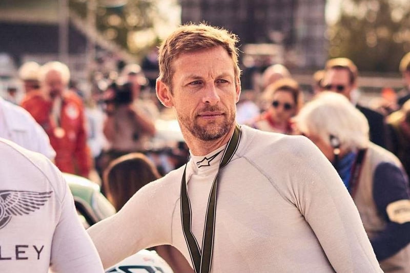 Jenson Button at the first day of the 2021 Goodwood Revival