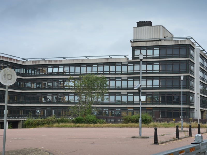 Ashdown House site in Harrow Lane, St Leonards. SUS-210917-114633001