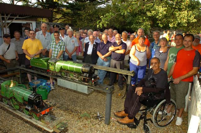 Peterborough Society of Model Engineers at their last open day at Thorpe Hall. ENGEMN00120110210183342