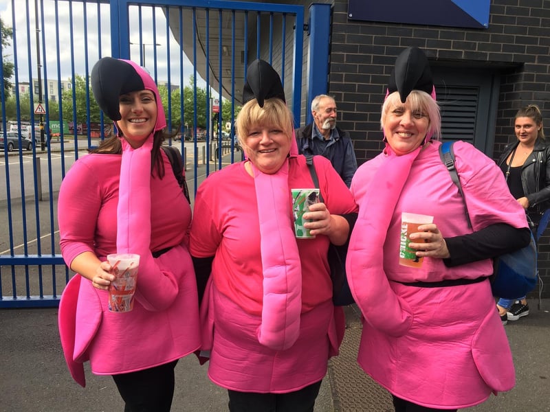 Fancy dress costumes were everywhere at Edgbaston