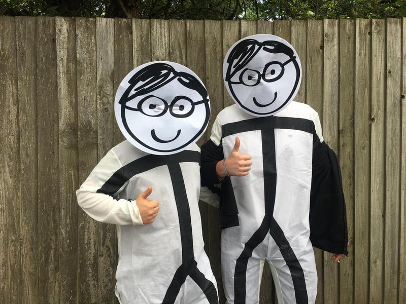 Fancy dress costumes were everywhere at Edgbaston