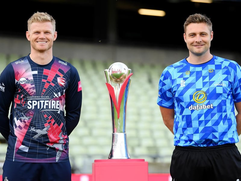 The captains before play / Picture: Getty