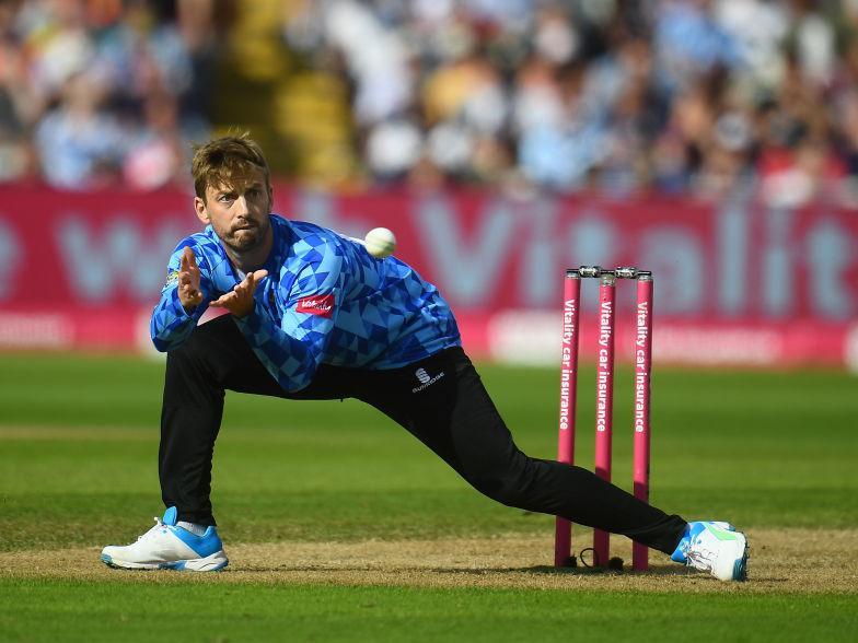 Action from Kent's innings against Sussex Sharks in the Vitality Blast semi-final at Edgbaston / Pictures: Getty