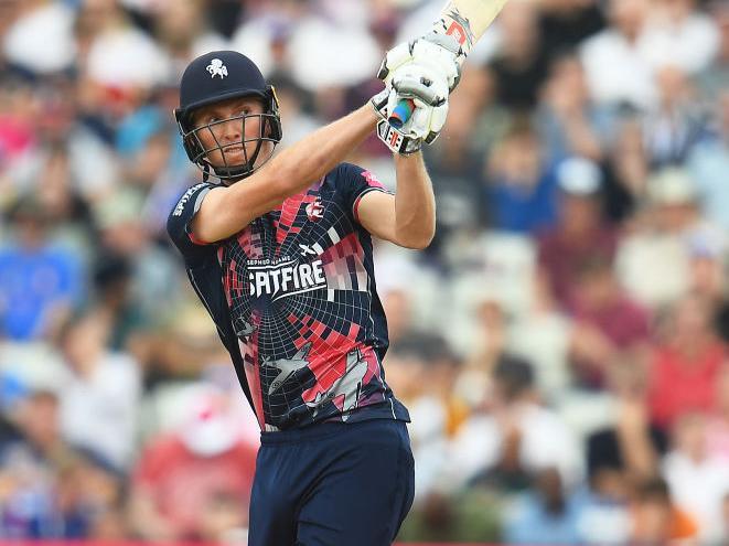 Action from Kent's innings against Sussex Sharks in the Vitality Blast semi-final at Edgbaston / Pictures: Getty