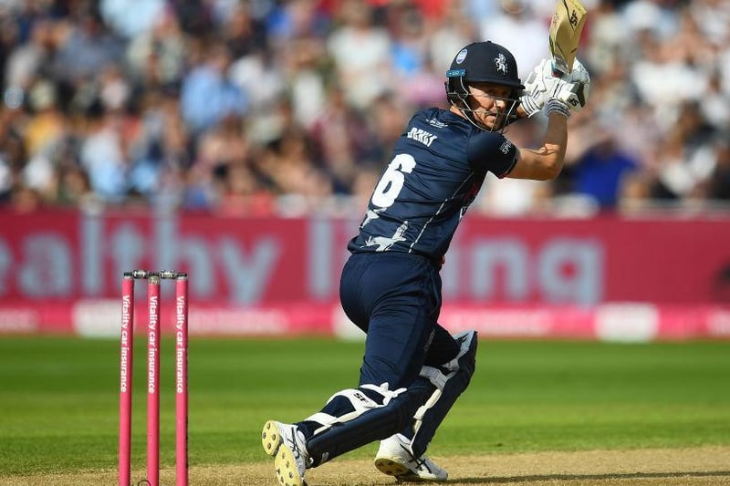 Action from Kent's innings against Sussex Sharks in the Vitality Blast semi-final at Edgbaston / Pictures: Getty