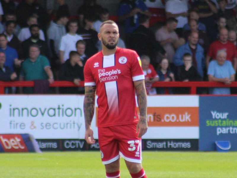 A superb double block kept Crawley in the game before he brought the Reds level with his first goal for the club after a corner. Earned applause from the home support after putting in a strong challenge up the other end. He is quickly becoming a fan favourite. Appeared to be struggling with an injury late in the first-half and he didn't return after the break.
