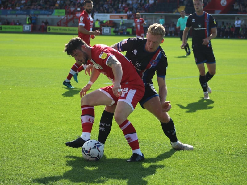 Score a great goal, his first for the club - and striking a good partnership with the others in Midfield