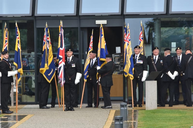 The 100th anniversary of the Royal British Legion took place at the International  Bomber Command Centre (IBCC) in Lincoln.
