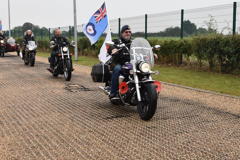 Amongst the guests were representatives from Lincolnshire Riders Branch.