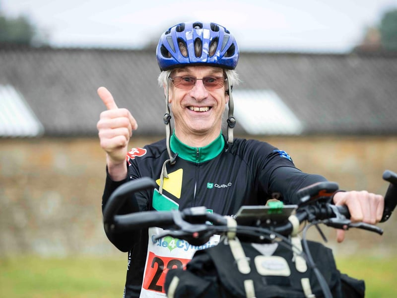 Cycle4Cynthia 2021. Photo: Kirsty Edmonds.