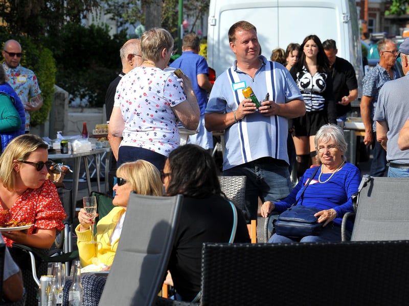 Street party in Southview Road, Southwick. Pic S Robards