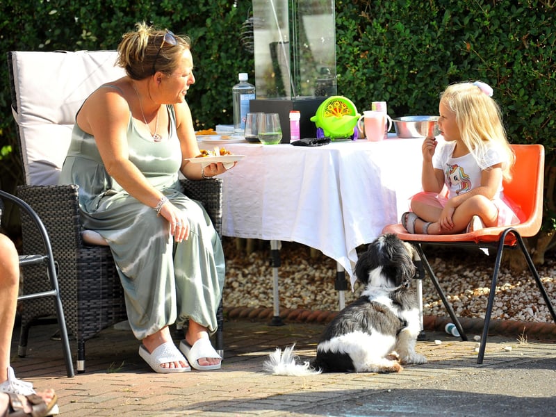 Street party in Southview Road, Southwick. Pic S Robards