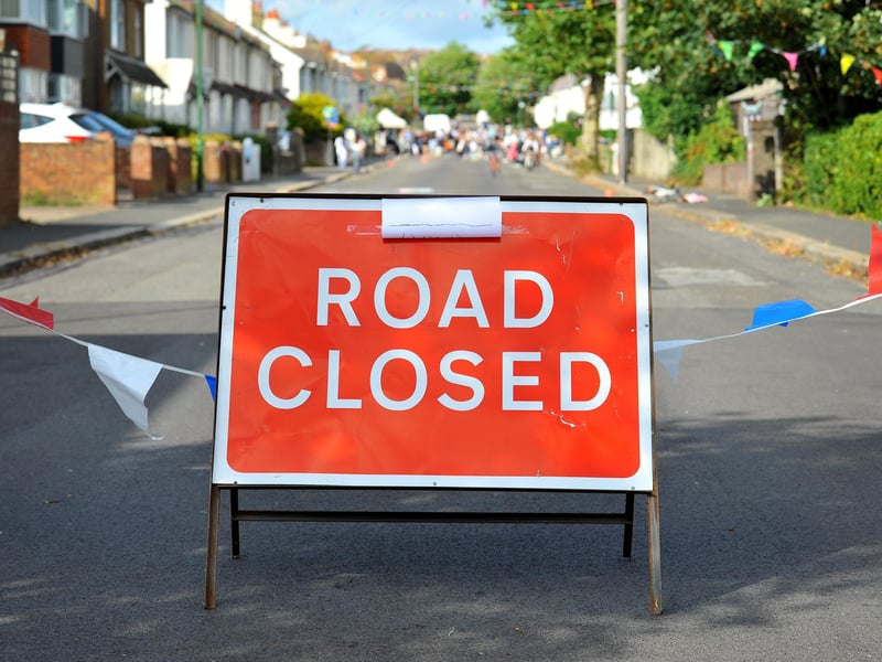 Street party in Southview Road, Southwick. Pic S Robards