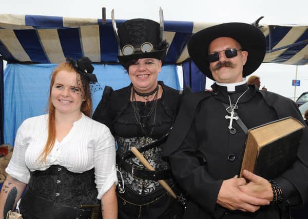 Eastbourne Steampunk Festival 10/9/16 (Photo by Jon Rigby) SUS-161209-111629008