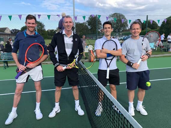 Winners and finalists at Bognor Lawn Tennis Club