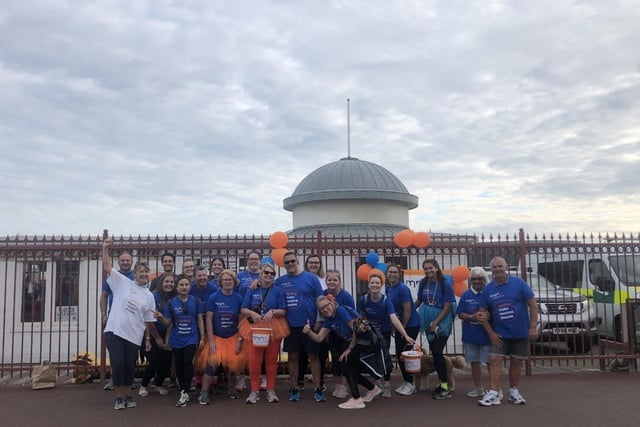 A group of 20 NHS workers attached to Ivy Park Surgery took part in a 15-mile walk from Eastbourne Pier to Hastings Pier. The walk was in aid of Motor Neurone Disease as a close friend of the surgery has been diagnosed with the illness. The walk raised more than £6,000.