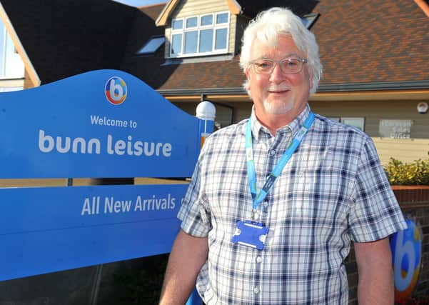 Bunn Leisure West Sands Holiday Park. Danny Kaye (resort director). Pic S Robards SR2109191 SUS-210920-104640001