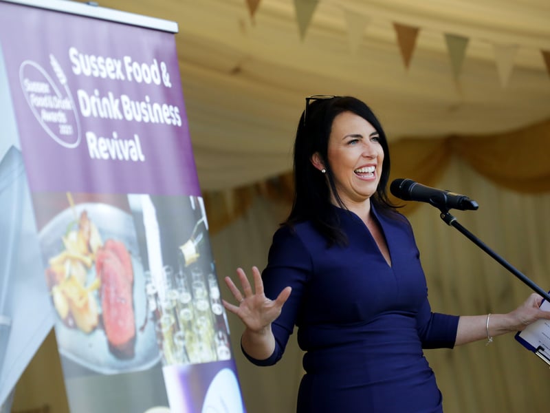 BBC Sussex's Allison Ferns.
