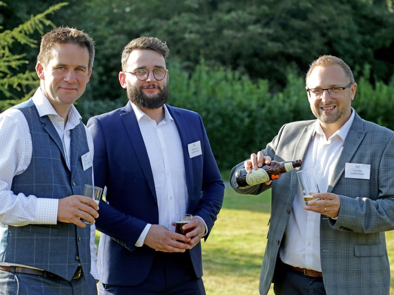Drink were provided by Harvey's Brewery, Long Man Brewery and South Downs Water.