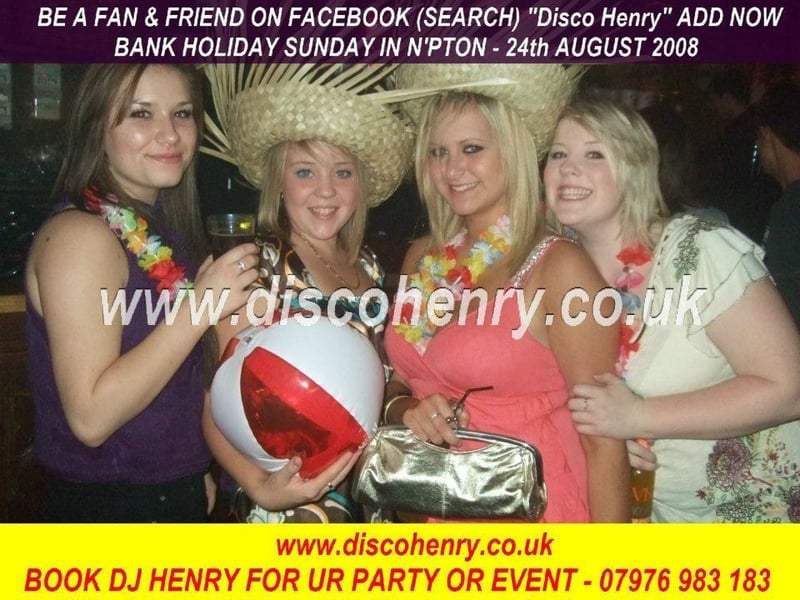 A 2008 August Bank Holiday Sunday night out in Northampton. Photo: Disco Henry