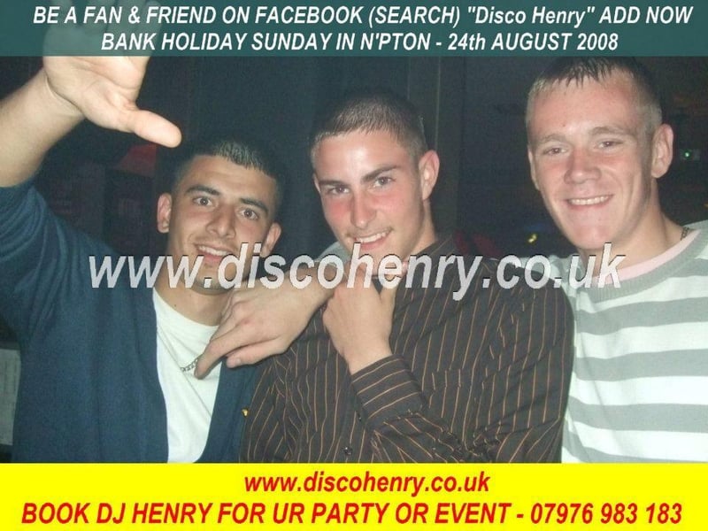 A 2008 August Bank Holiday Sunday night out in Northampton. Photo: Disco Henry