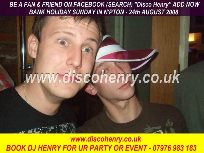 A 2008 August Bank Holiday Sunday night out in Northampton. Photo: Disco Henry