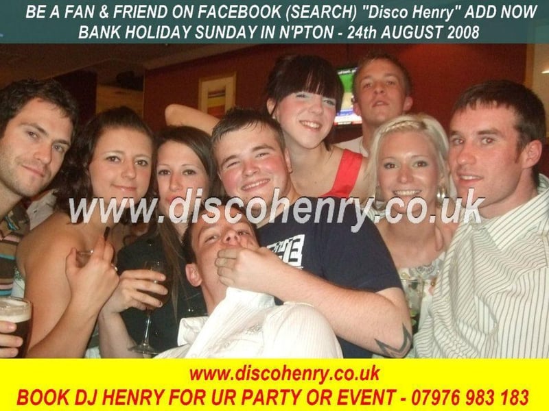A 2008 August Bank Holiday Sunday night out in Northampton. Photo: Disco Henry