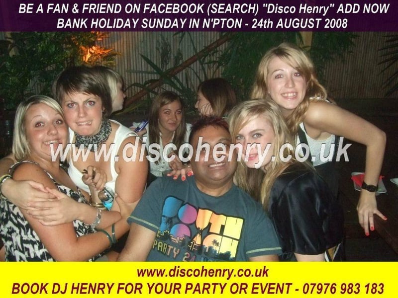 A 2008 August Bank Holiday Sunday night out in Northampton. Photo: Disco Henry