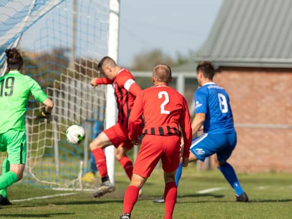 Action from Selsey FC's 1-0 win over Worthing at the High Street Ground / Pictures: Chris Hatton