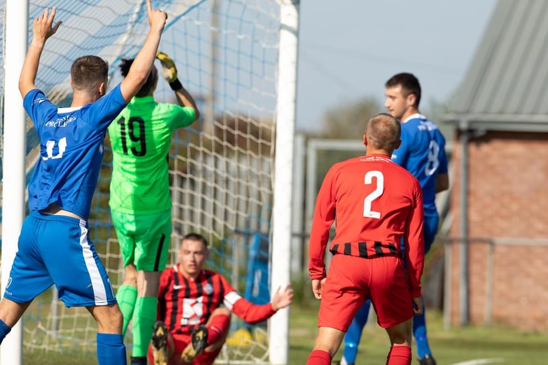 Action from Selsey FC's 1-0 win over Worthing at the High Street Ground / Pictures: Chris Hatton