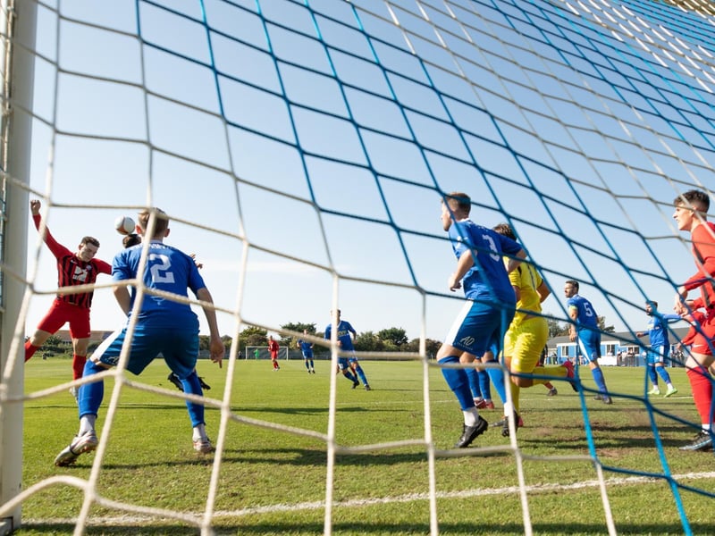 Action from Selsey FC's 1-0 win over Worthing at the High Street Ground / Pictures: Chris Hatton