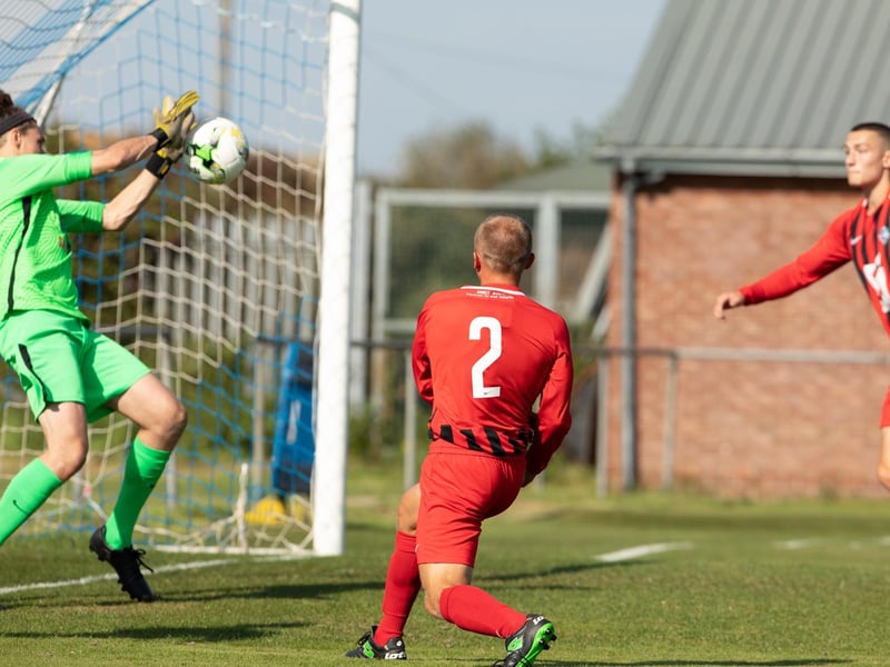 Action from Selsey FC's 1-0 win over Worthing at the High Street Ground / Pictures: Chris Hatton