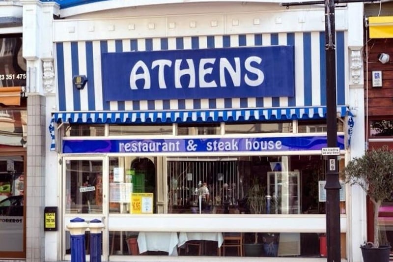 Athens Restaurant and Steak House in Terminus Road, Eastbourne. Photo: Tripadvisor