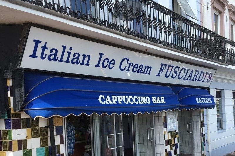 Fusciardi's Ice Cream Parlour in Marine Parade, Eastbourne. Photo: Tripadvisor