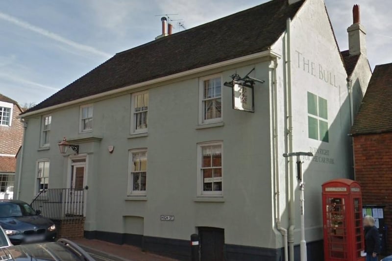 The Bull in Ditchling got an average rating of 4.3 stars out of five from 773 Google reviews. The pub was awarded 'Best Pub and Bar in East Sussex' for 2021 by Pub and Bar Magazine. Picture: Google Street View.