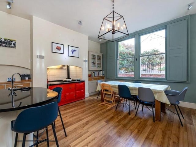 Another angle of the kitchen.