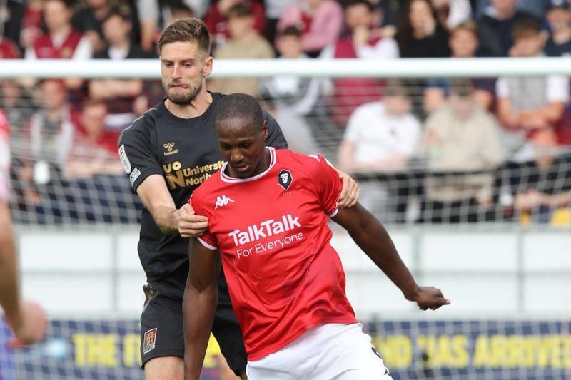 This was among his more testing afternoons of the season so far as Elliott and Thomas-Asante proved a tricky and effective partnership to handle, but again his contributions at the back ensured his goalkeeper was not overworked... 7