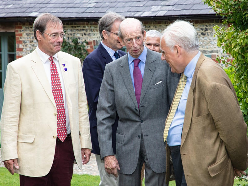 West Sussex Deputy Lieutenant Harry Goring, the Duke of Kent and Stephen Neiman. Pictures: Graham Franks Photography