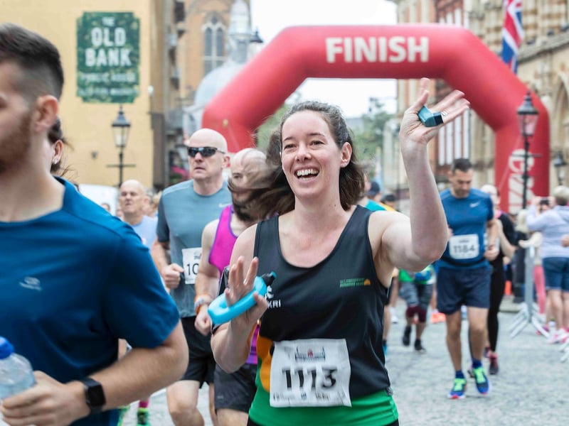The Northampton Half Marathon on Sunday, September 26 2021. Photo by Kirsty Edmonds.