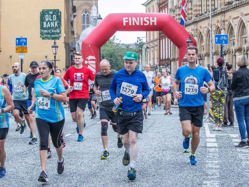 The Northampton Half Marathon on Sunday, September 26 2021. Photo by Kirsty Edmonds.