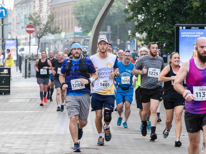 The Northampton Half Marathon on Sunday, September 26 2021. Photo by Kirsty Edmonds.