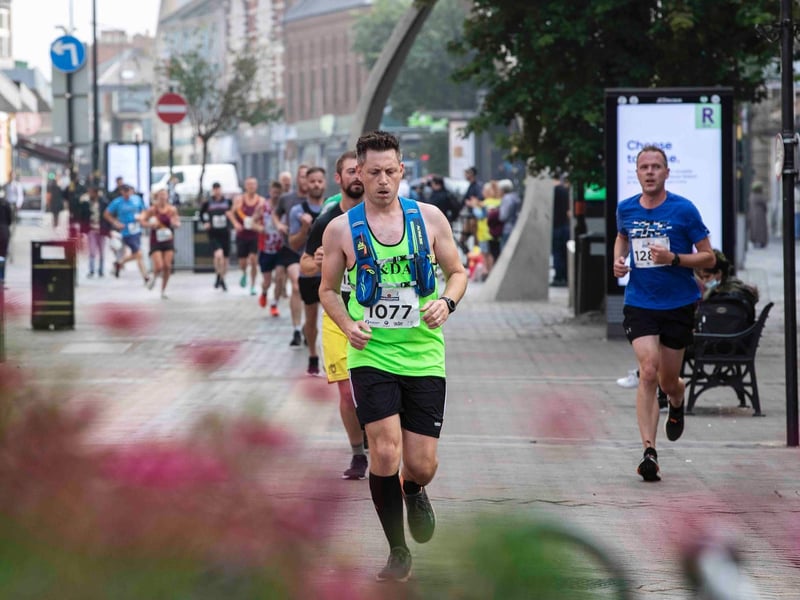 The Northampton Half Marathon on Sunday, September 26 2021. Photo by Kirsty Edmonds.