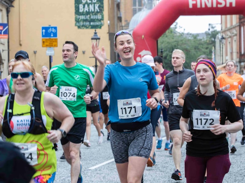 The Northampton Half Marathon on Sunday, September 26 2021. Photo by Kirsty Edmonds.