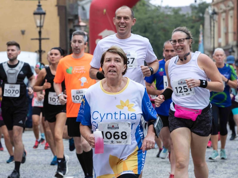 The Northampton Half Marathon on Sunday, September 26 2021. Photo by Kirsty Edmonds.