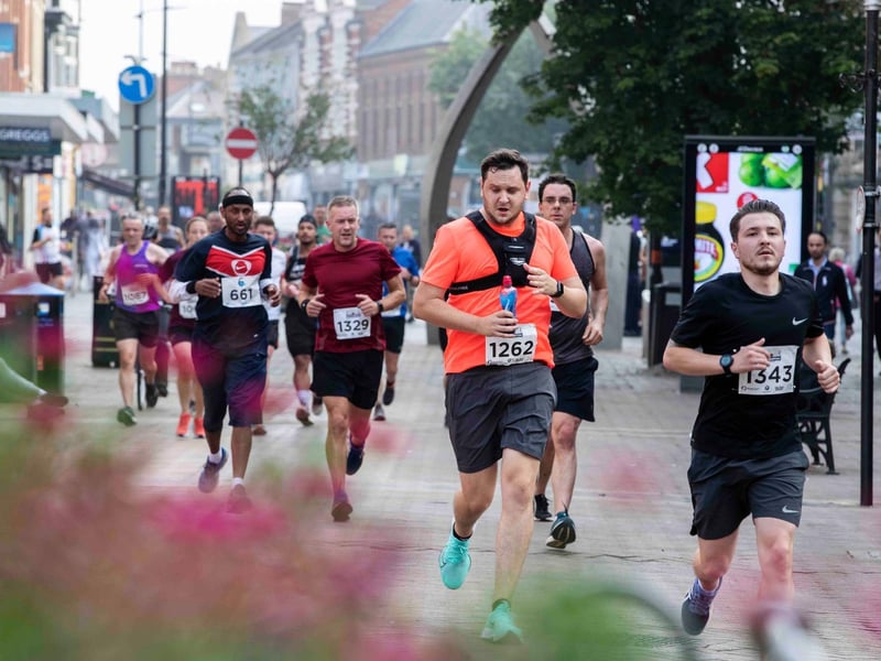 The Northampton Half Marathon on Sunday, September 26 2021. Photo by Kirsty Edmonds.