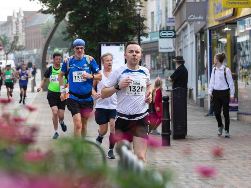 The Northampton Half Marathon on Sunday, September 26 2021. Photo by Kirsty Edmonds.