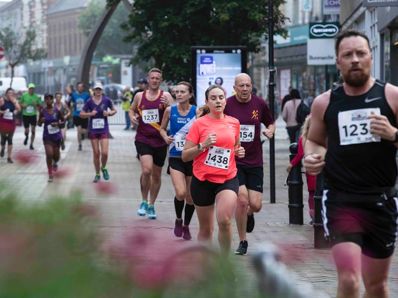 The Northampton Half Marathon on Sunday, September 26 2021. Photo by Kirsty Edmonds.