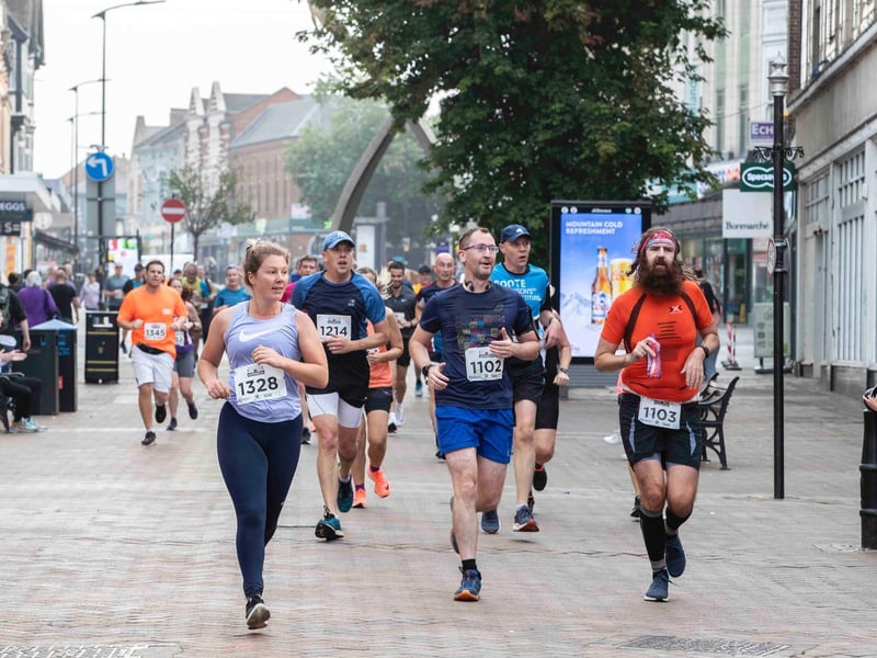 The Northampton Half Marathon on Sunday, September 26 2021. Photo by Kirsty Edmonds.