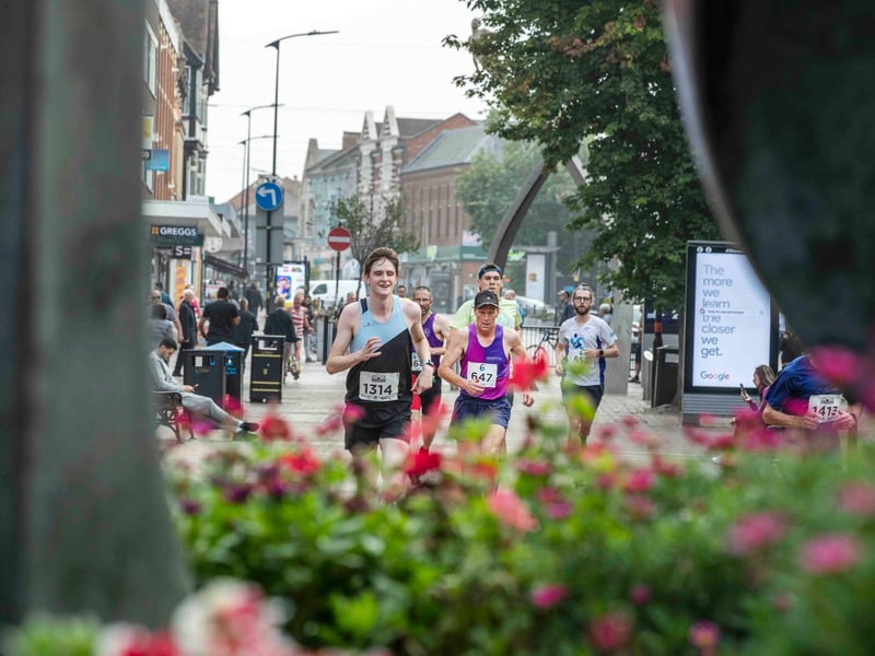 The Northampton Half Marathon on Sunday, September 26 2021. Photo by Kirsty Edmonds.