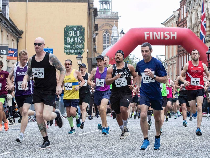 The Northampton Half Marathon on Sunday, September 26 2021. Photo by Kirsty Edmonds.